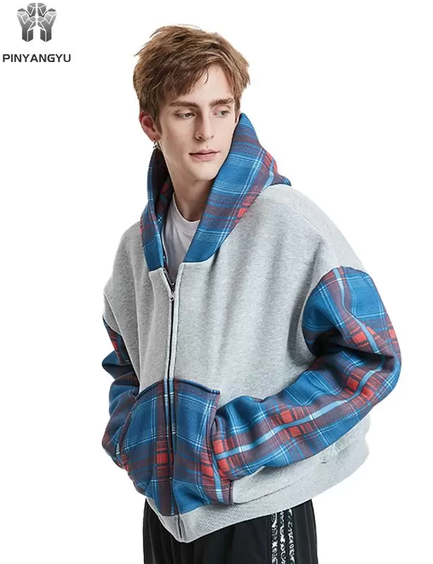 Толстовка на молнии с художественным принтом Толстовка на молнии с художественным принтом